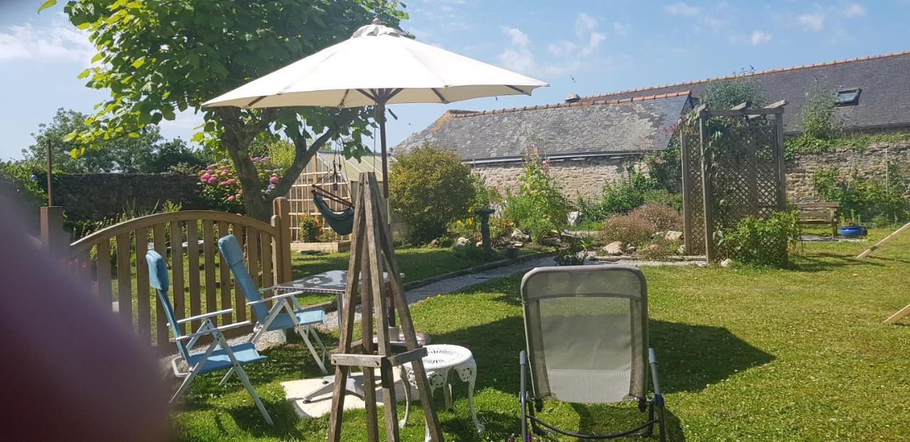 Maison Papillons Plomodiern Dış mekan fotoğraf